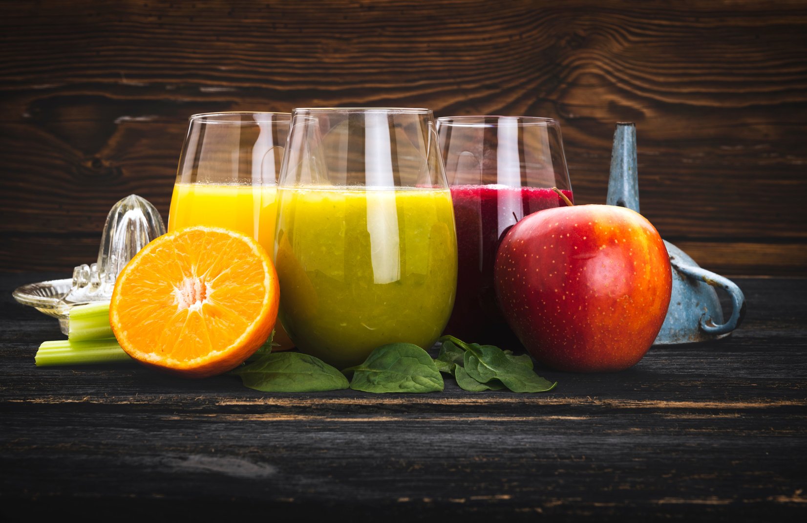 Juices detox drinks